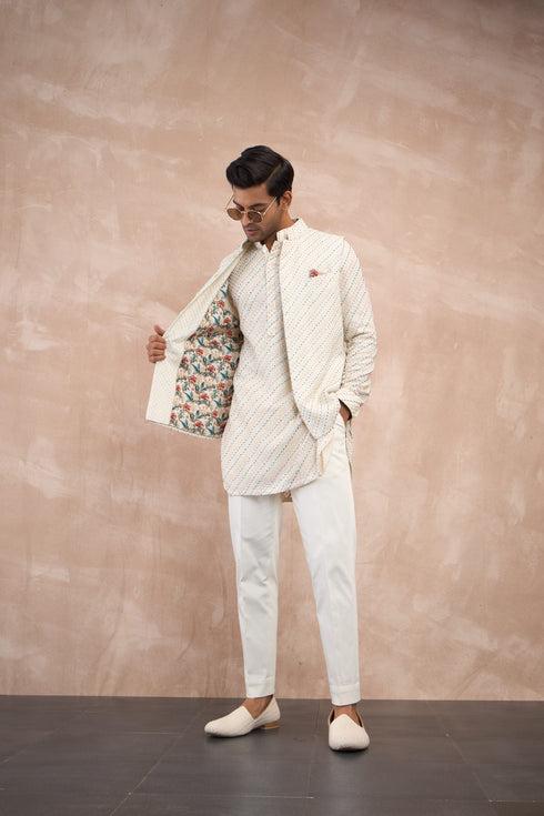 Nerds Kora Nehru Jacket Set